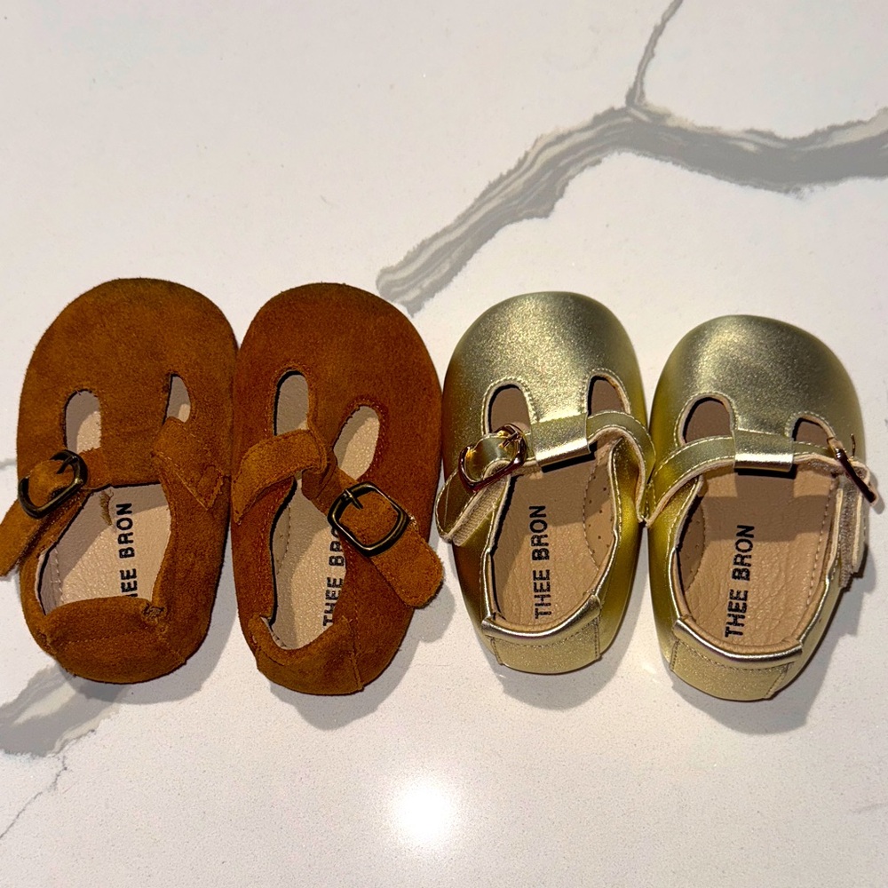 Thee Bron Girls Shoes Toddler Two Pair